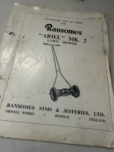 Ransomes ariel lawn - lawn, mower
