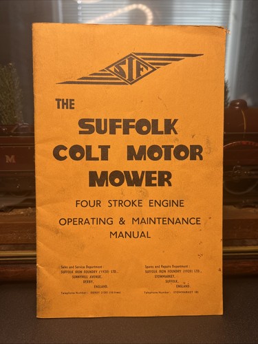 The suffolk colt - the, mower