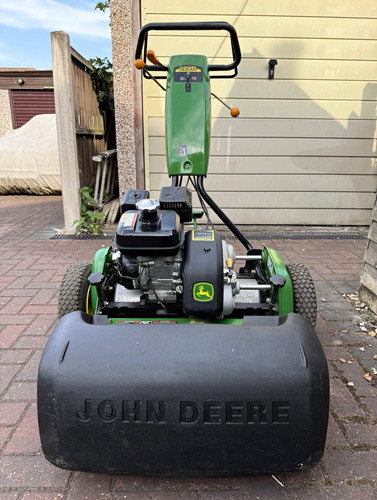 John deere 220b greens mower - john,