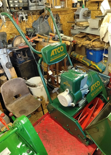 Vintage petrol atco luxe - petrol, de
